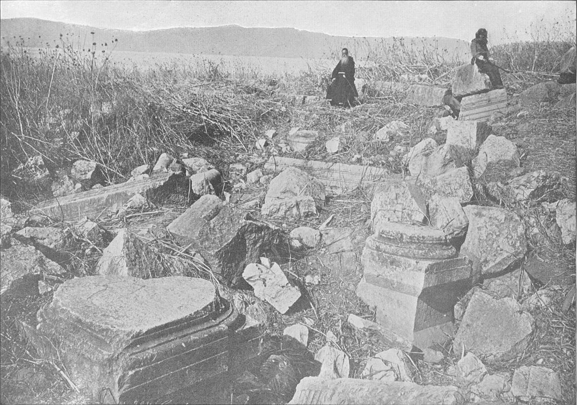 Site of Capernaum in 1894